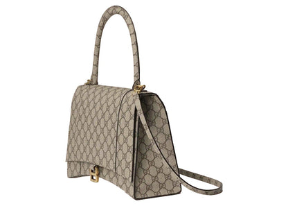 Gucci x Balenciaga The Hacker Project Medium Hourglass Bag Beige/Ebony