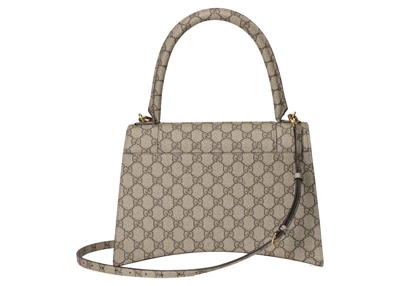 Gucci x Balenciaga The Hacker Project Medium Hourglass Bag Beige/Ebony