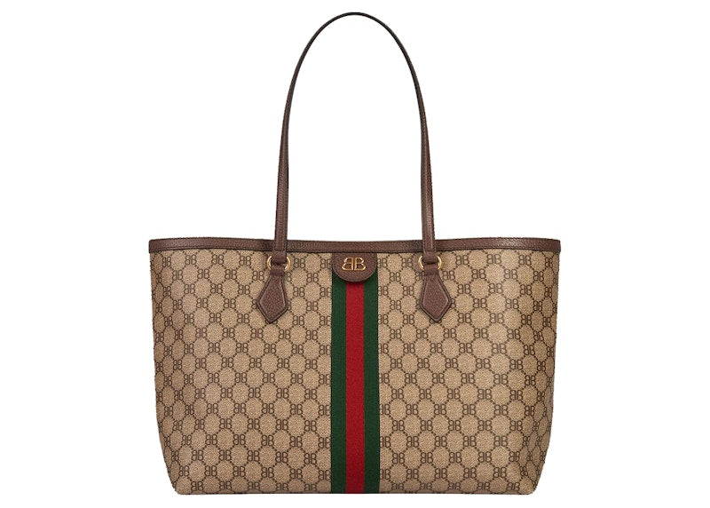 Gucci x Balenciaga The Hacker Project Medium Tote Bag Beige