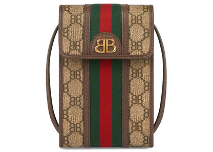 Gucci x Balenciaga The Hacker Project Phone Bag Beige