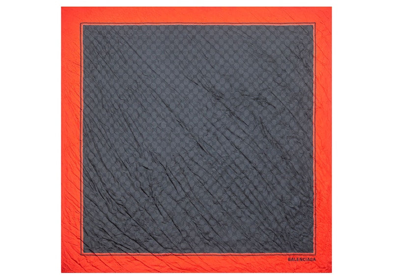 Gucci x Balenciaga The Hacker Project Scarf Black/Orange