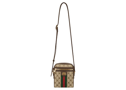 Gucci x Balenciaga The Hacker Project Shoulder Zip Bag Beige