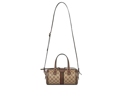 Gucci x Balenciaga The Hacker Project Small Boston Bag Beige