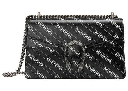Gucci x Balenciaga The Hacker Project Small Dionysus Bag Black