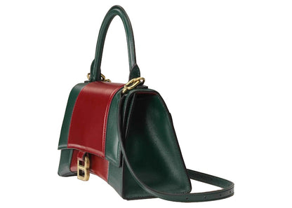 Gucci x Balenciaga The Hacker Project Small Hourglass Bag Green/Red