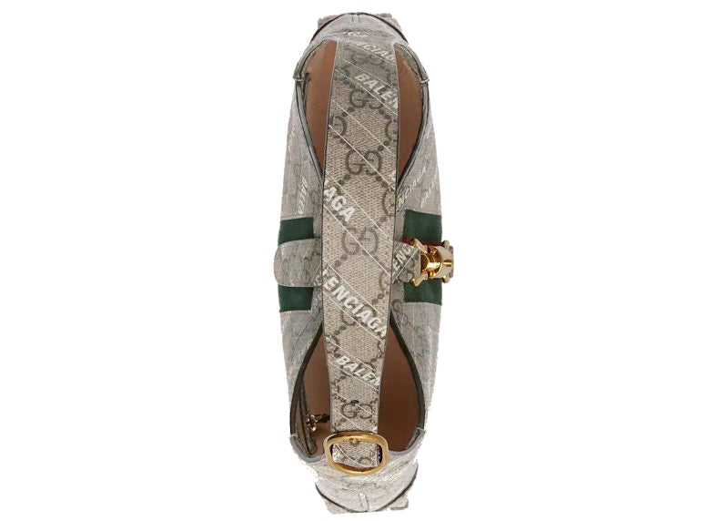 Gucci x Balenciaga The Hacker Project Small Jackie 1961 Beige/Ebony