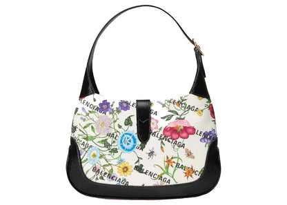 Gucci x Balenciaga The Hacker Project Small Jackie 1961 White