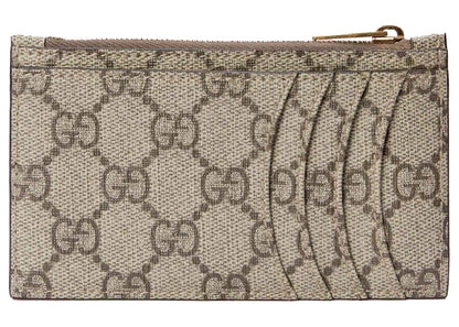 Gucci x Balenciaga The Hacker Project Zip Card Case Beige/Ebony