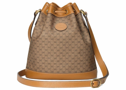 Gucci x Disney Bucket Bag Mini GG Supreme Mickey Mouse Small Beige