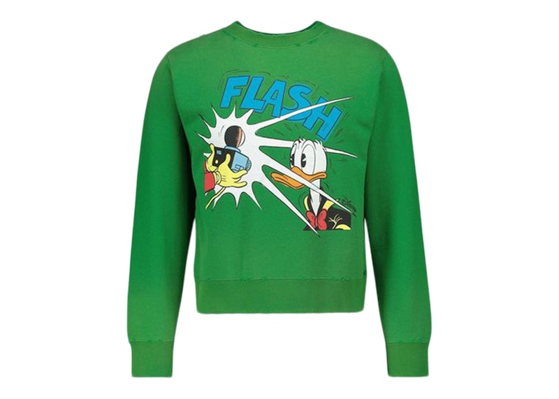 Gucci x Disney Donald Duck Sweatshirt Green/Multi