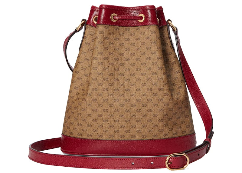 Gucci x Doraemon Bucket Bag Small Ebony/Beige