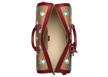 Gucci x Doraemon Duffle Bag Medium Ebony/Beige