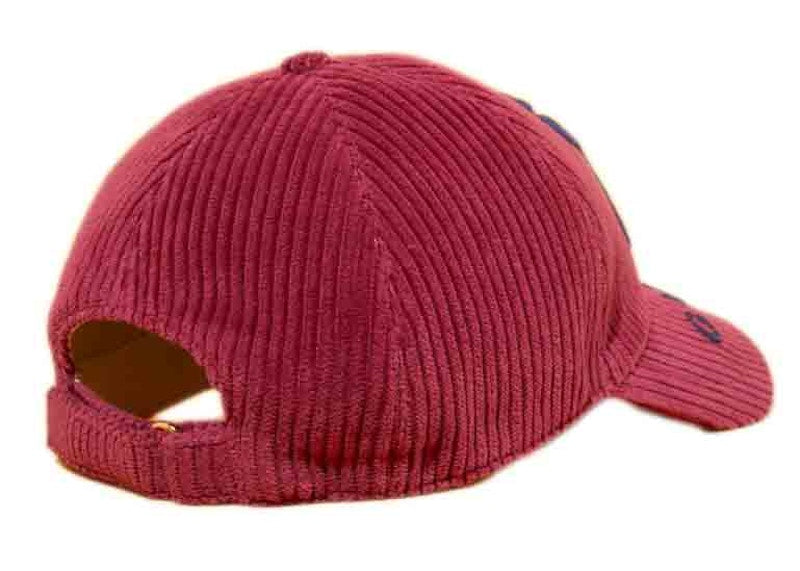 Gucci x MLB 2022 Velvet Baseball Hat with Yankees Patch Bordeaux