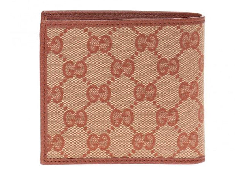 Gucci x MLB New York Yankees Patch GG Wallet Beige/Brick Red