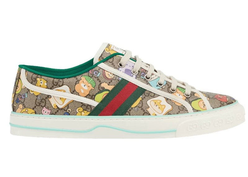 Gucci x Pikarar Tennis 1977 Animal print Multi