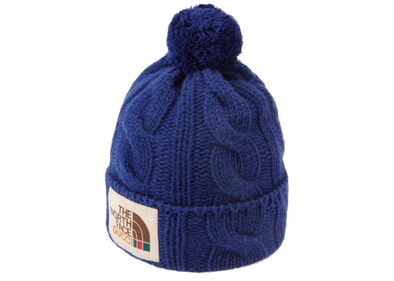 Gucci x The North Face Wool Hat Blue