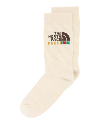 Gucci x The North Face Crew Socks Cream