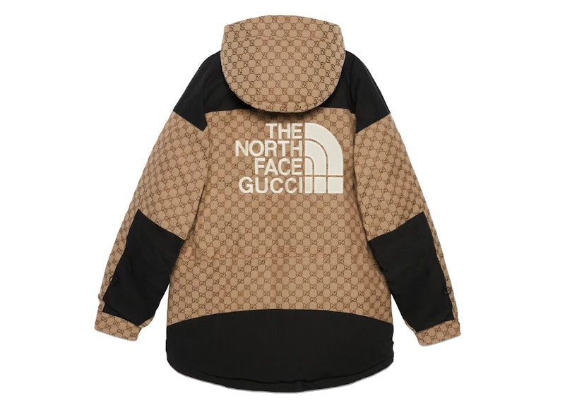 Gucci x The North Face Down Jacket Beige/Ebony