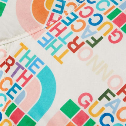 Gucci x The North Face Down Jacket Ivory/Multicolor