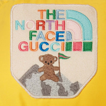 Gucci x The North Face Down Jacket Yellow/Red/Blue/Green Colorblock