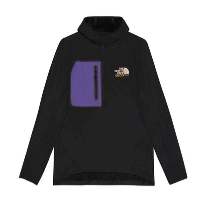 Gucci x The North Face Fleece Pullover Black/Purple