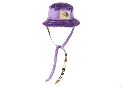 Gucci x The North Face GG Canvas nterlocking G Floral Print Bucket Hat Multicolor