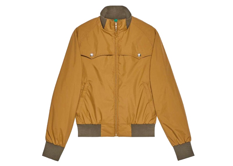 Gucci x The North Face Light Nylon Bomber Gold