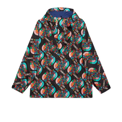Gucci x The North Face Nylon Jacket Black/Multicolor