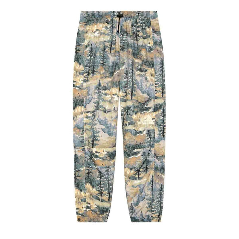 Gucci x The North Face Nylon Pant Forest Print