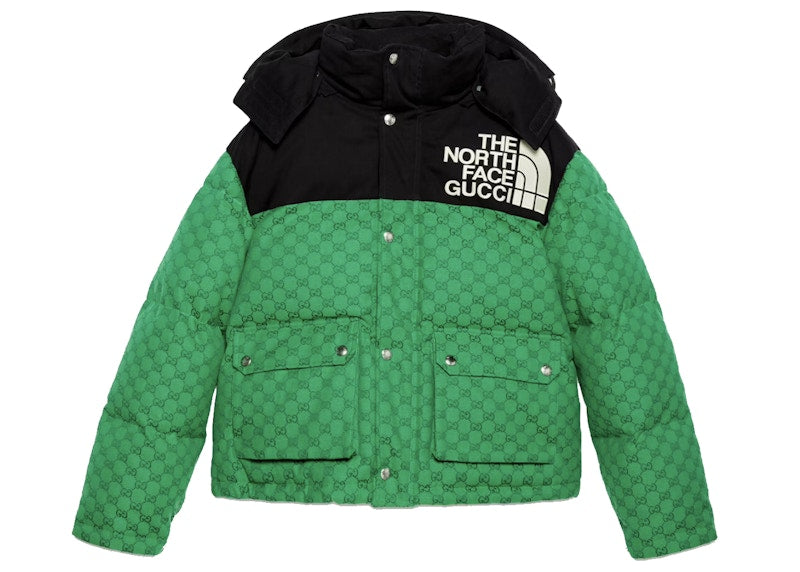 Gucci x The North Face Padded Jacket Green/Black