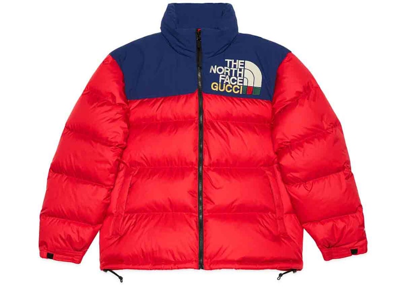 Gucci x The North Face Padded Jacket Red/Blue