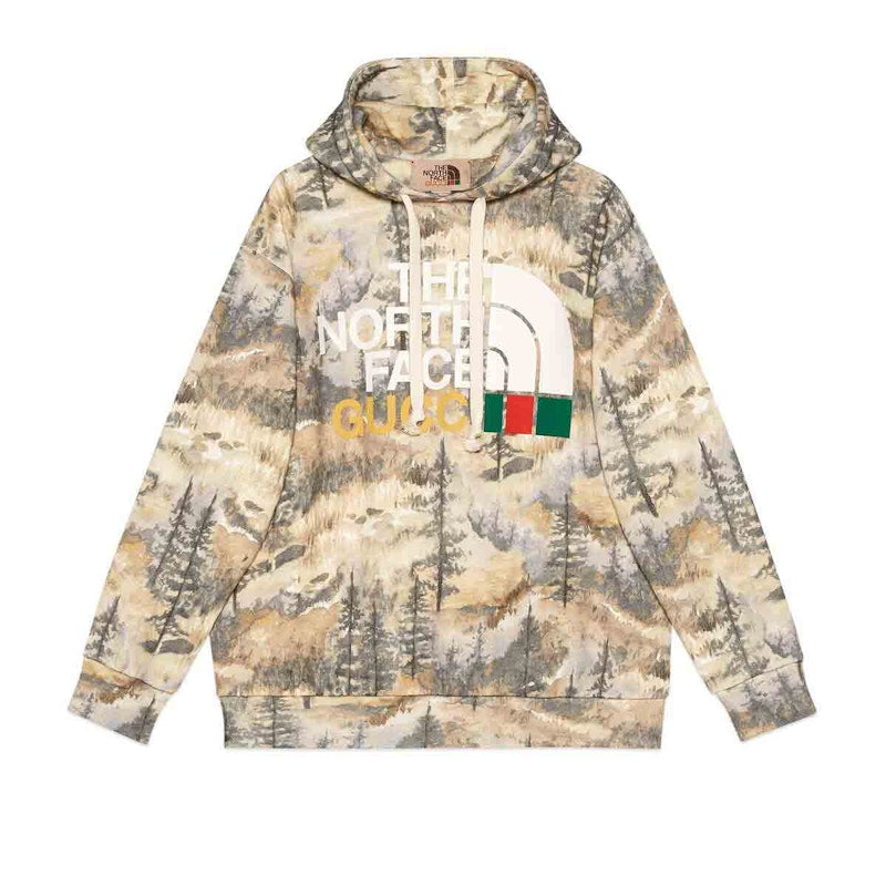 Gucci x The North Face Sweatshirt Forest Print