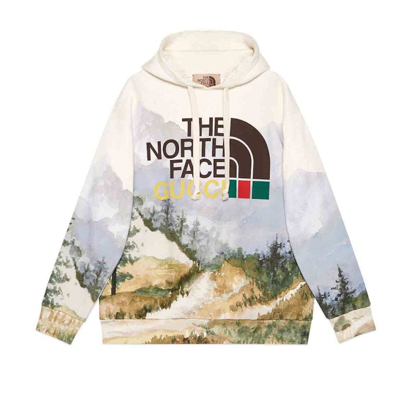 Gucci x The North Face Sweatshirt Trail Print