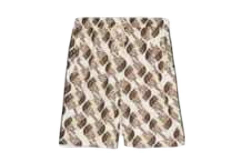 Gucci x The North Face Web Technical Jersey Shorts Brown/Beige