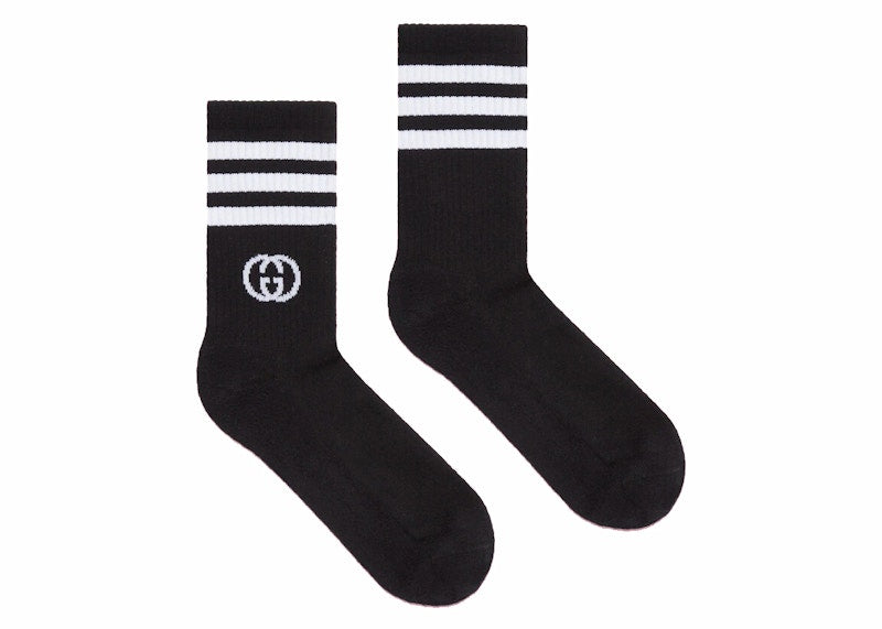 Gucci x adidas Ankle Socks Black/White