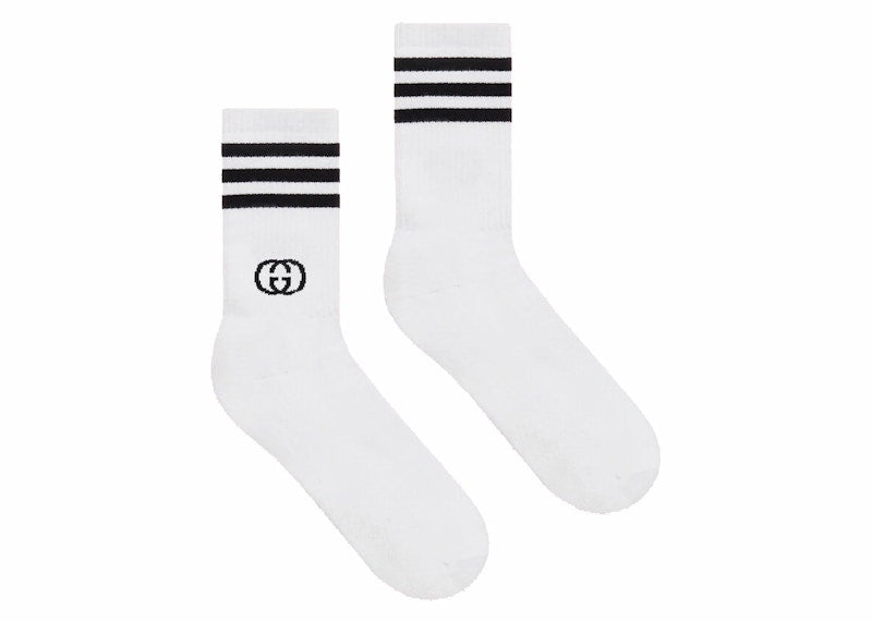 Gucci x adidas Ankle Socks White/Black