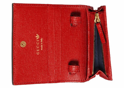 Gucci x adidas Card Case With Horsebit Blue/Red