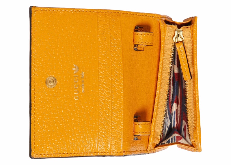 Gucci x adidas Card Case With Horsebit Yellow/Black