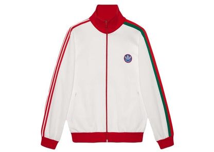 Gucci x adidas Cotton Jersey Jacket White