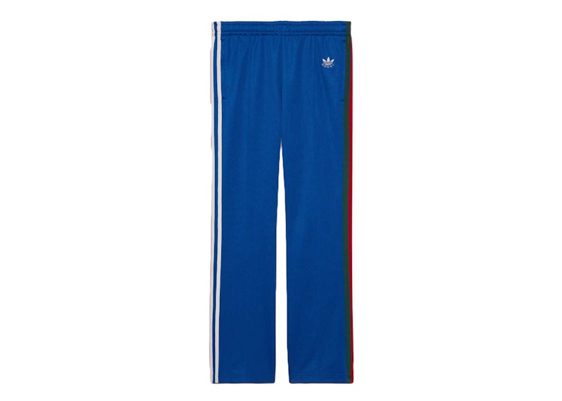 Gucci x adidas Cotton Jersey Sweatpants Cobalt Blue