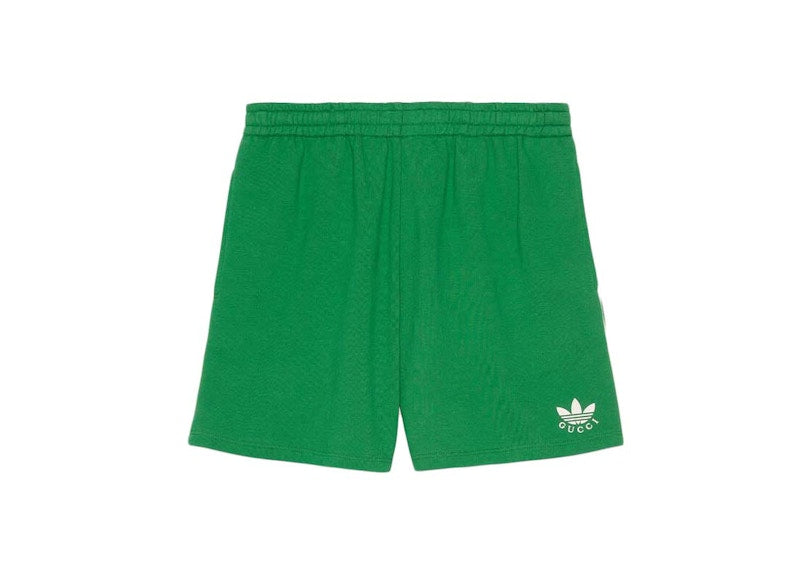 Gucci x adidas Cotton Shorts Green