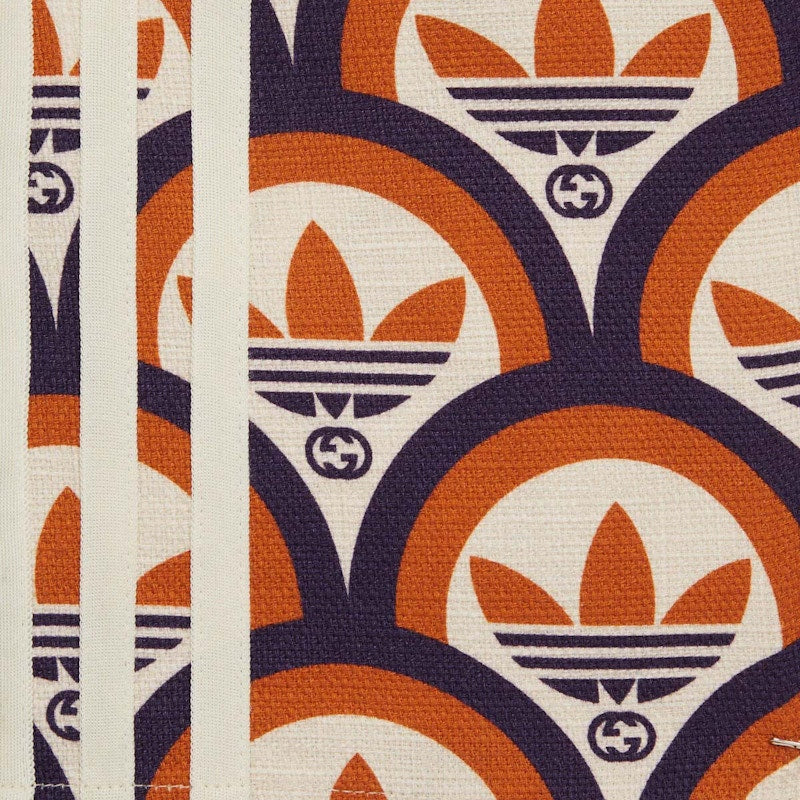 Gucci x adidas Cotton Shorts Orange
