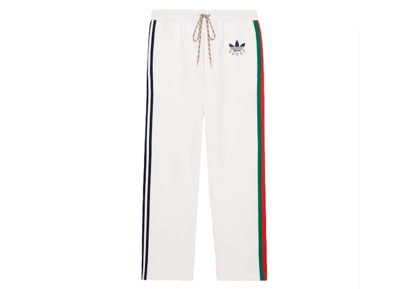 Gucci x adidas Cotton Sweatpants Ivory