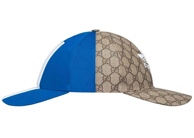 Gucci x adidas Double Sided Baseball Cap Blue/Beige