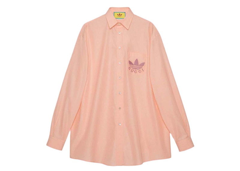 Gucci x adidas Fil A Fil Shirt Pink