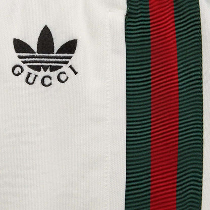 Gucci x adidas Flared Jogging Pants White