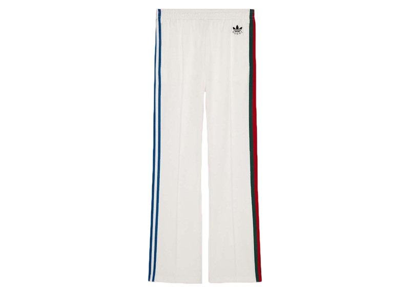 Gucci x adidas Flared Jogging Pants White