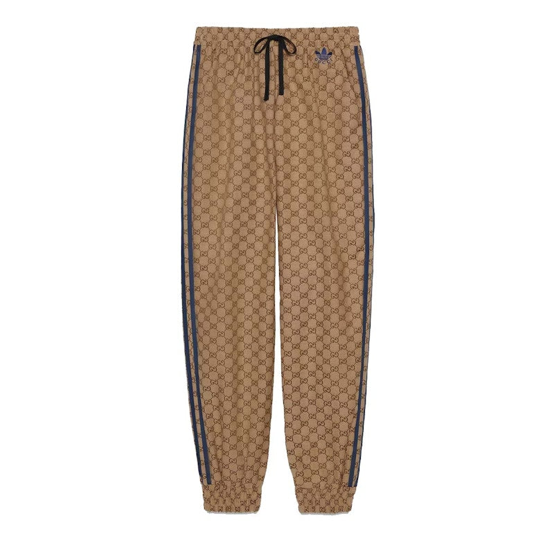 Gucci x adidas GG Canvas Pant Beige/Ebony