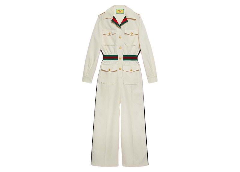 Gucci x adidas GG Jumpsuit White