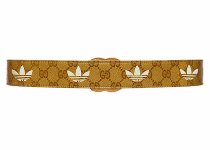 Gucci x adidas GG Marmont Belt Beige/Brown